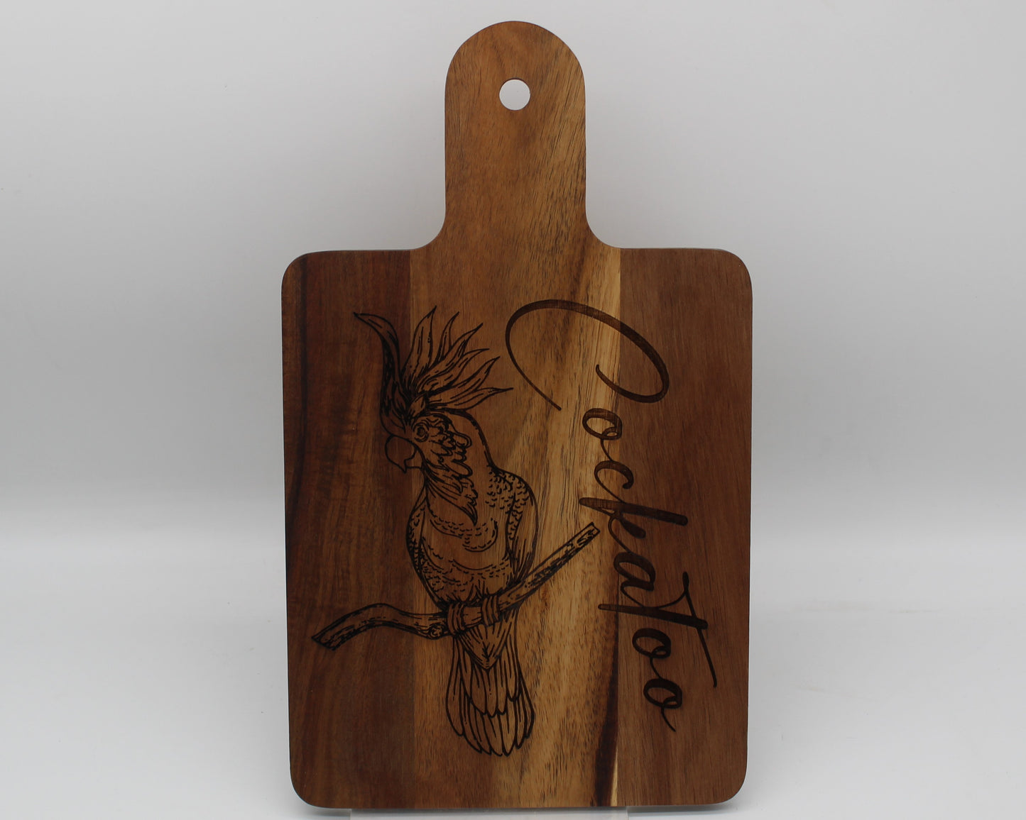 Australian Animals - Cockatoo Serving Board Design