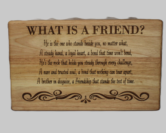 What Is A Friend Serving Board