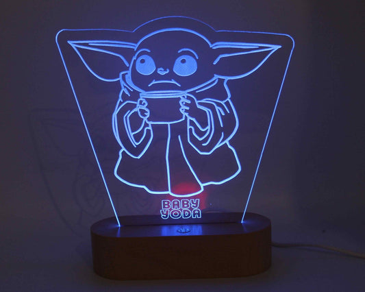 Baby Yoda Night Light - Haisley Design