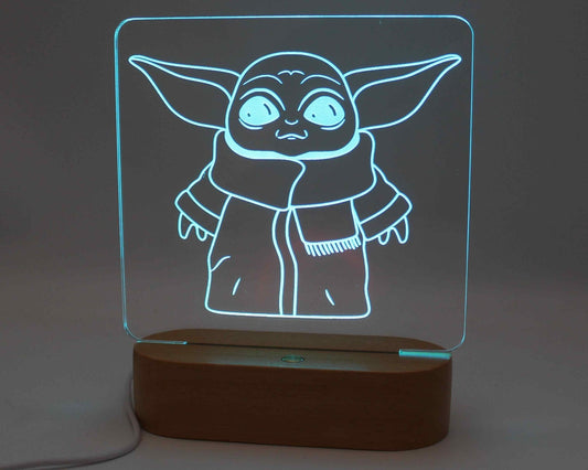 Baby Yoda Night Light - Haisley Design