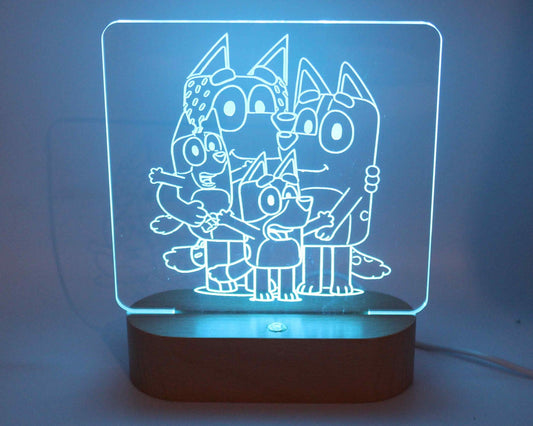 Bluey Night Light - Haisley Design