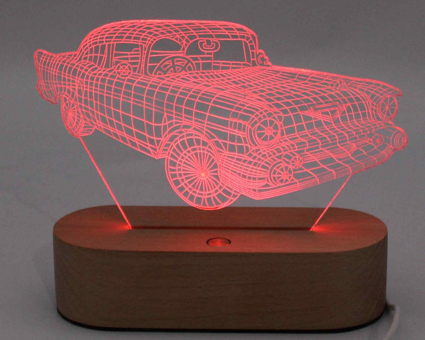 Car 3D Illusion Night Light - Haisley Design