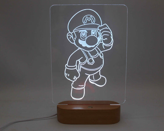 Mario Night Light - Haisley Design