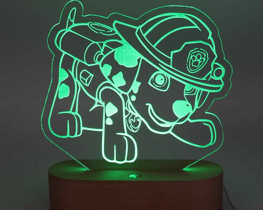 Paw Patrol Night Light Marshall - Haisley Design