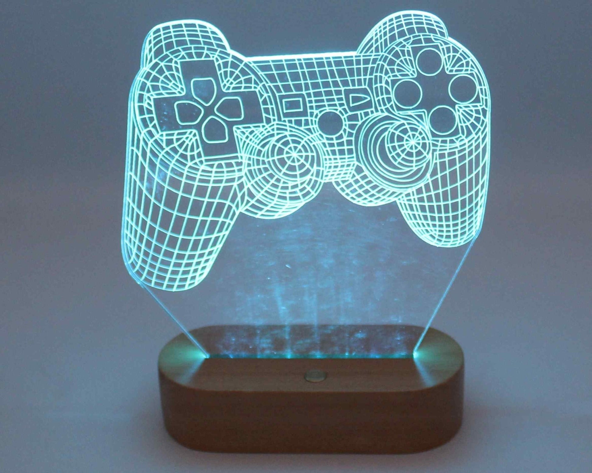 PlayStation controller 3D Illusion Night Light - Haisley Design