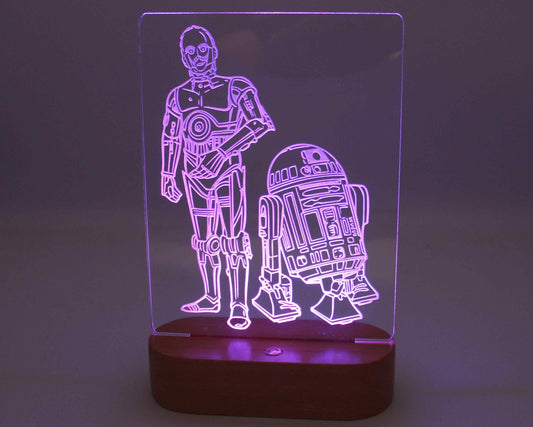 R2D2 Night Light - Haisley Design