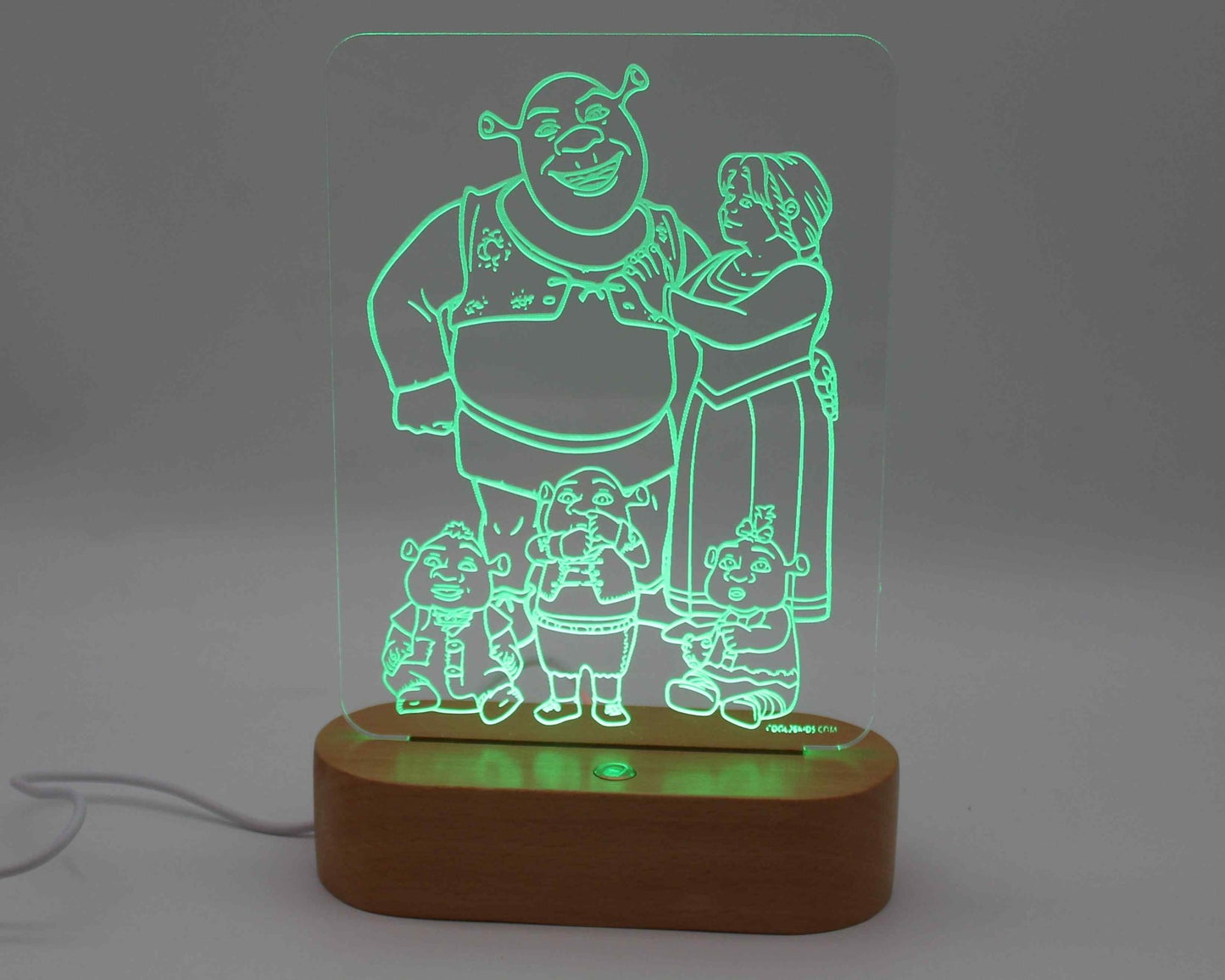 Shrek Night Light - Haisley Design