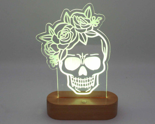 Skull Night Light - Haisley Design