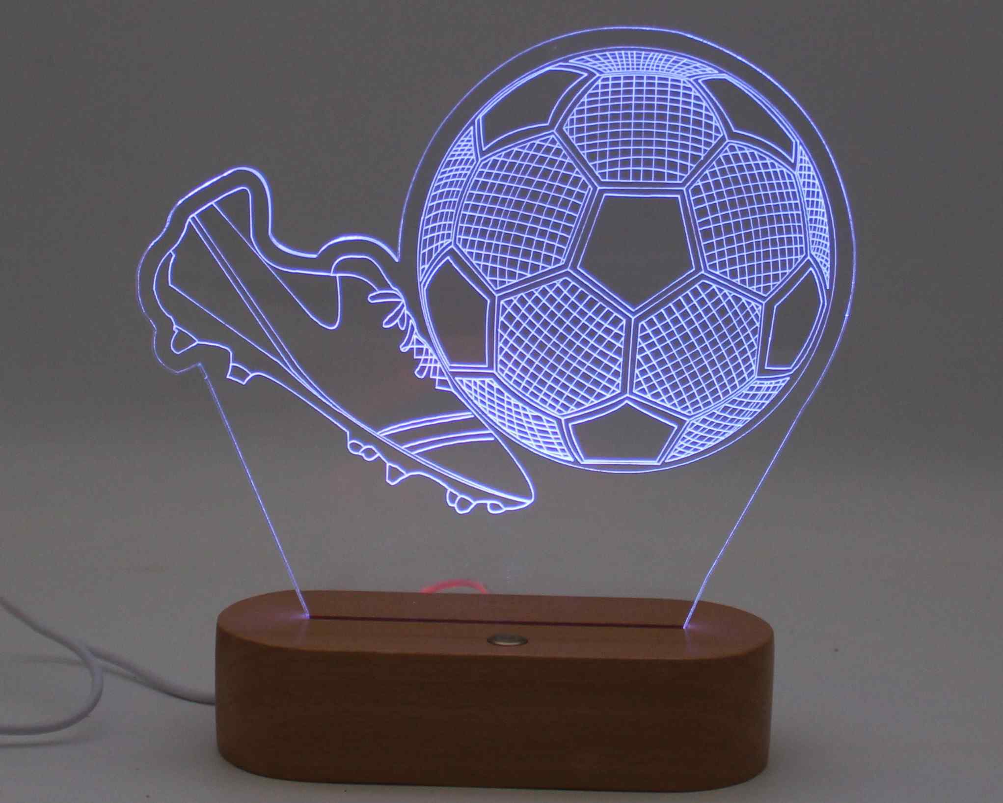 Soccer Ball and Boot Night Light Haisley Design