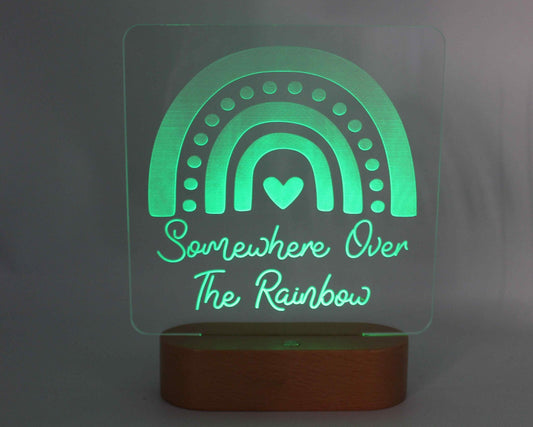 Somewhere Over The Rainbow Night Light - Haisley Design