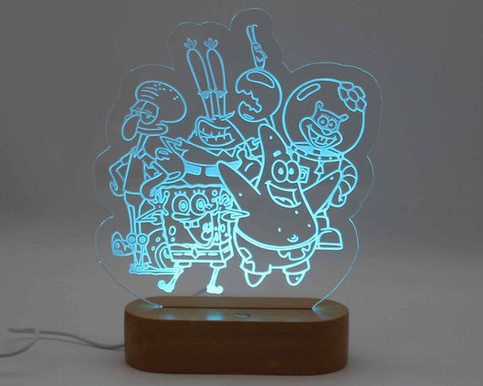 Sponge Bob Night Light - Haisley Design