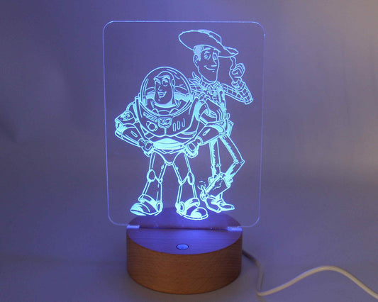 Toy Story Night Light - Haisley Design