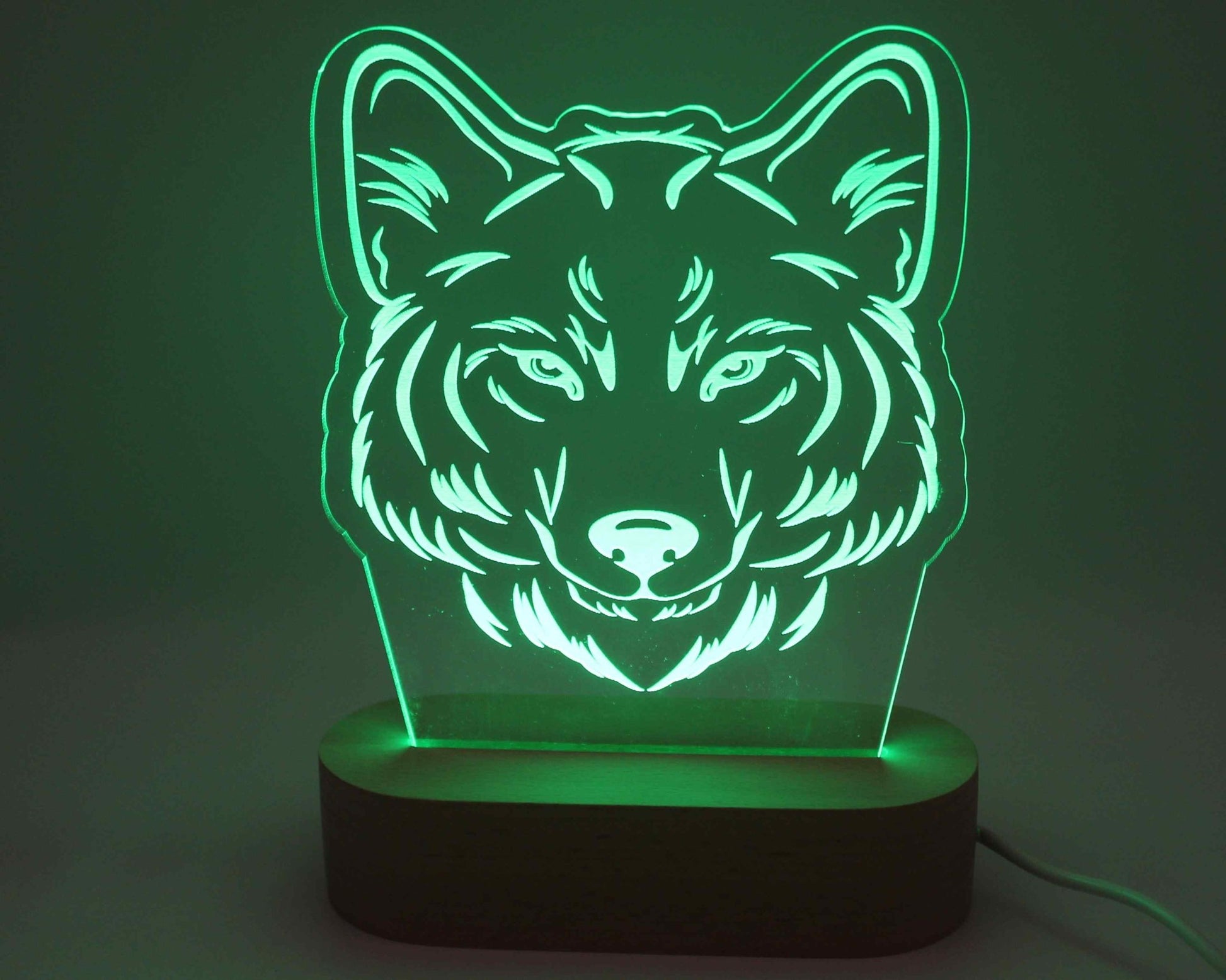 Wolf Night Light - Haisley Design