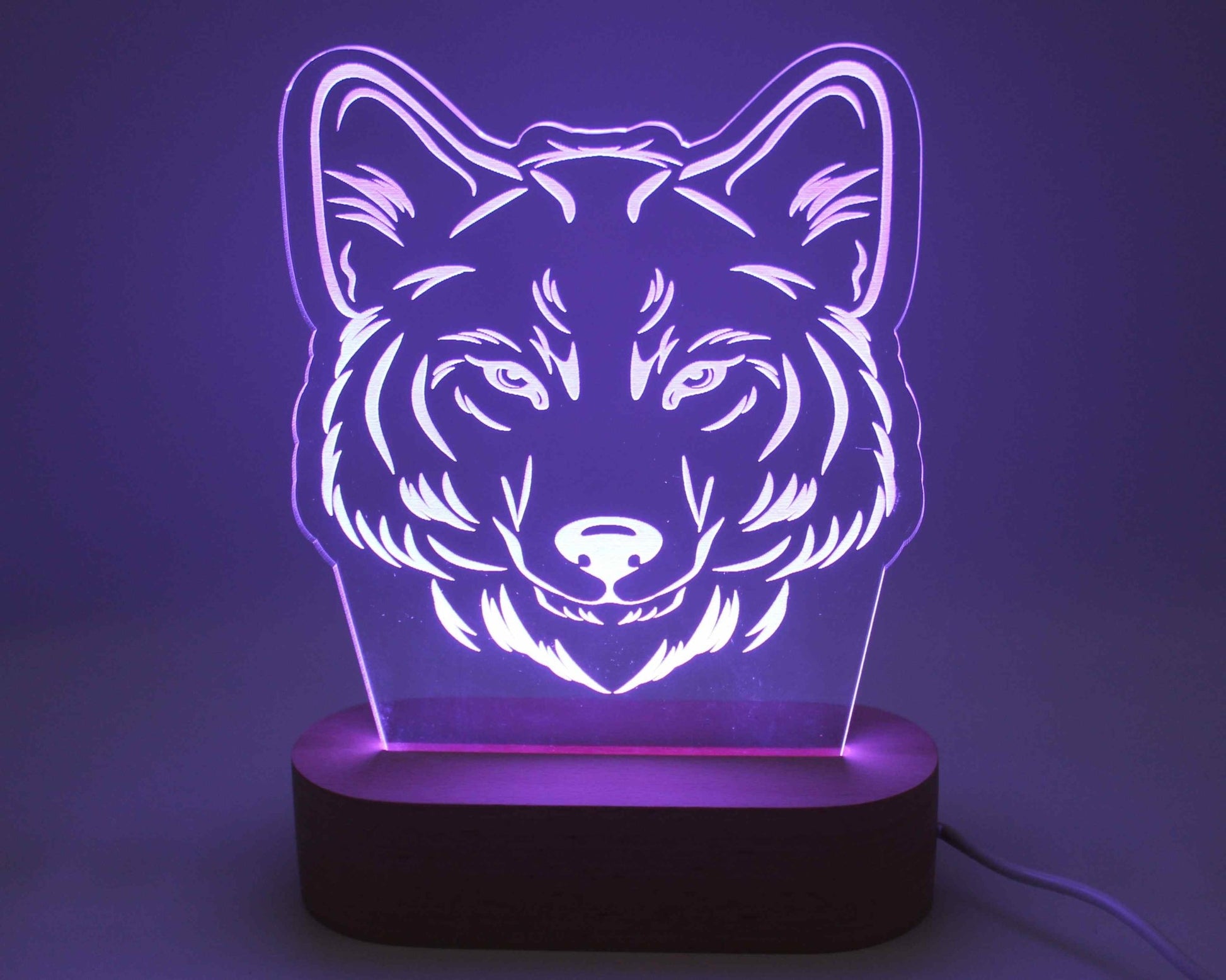 Wolf Night Light - Haisley Design